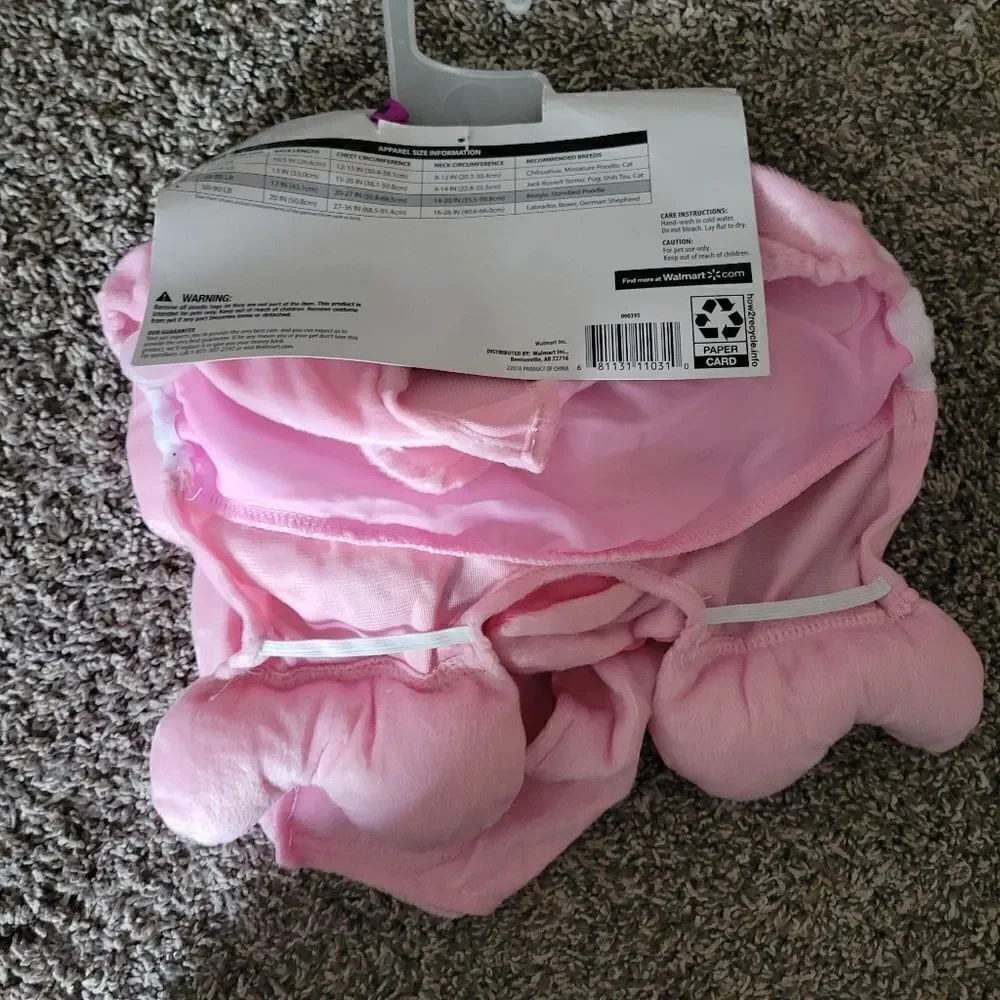 Vibrant Life Halloween Pig Dog Costume Size Medium NWT